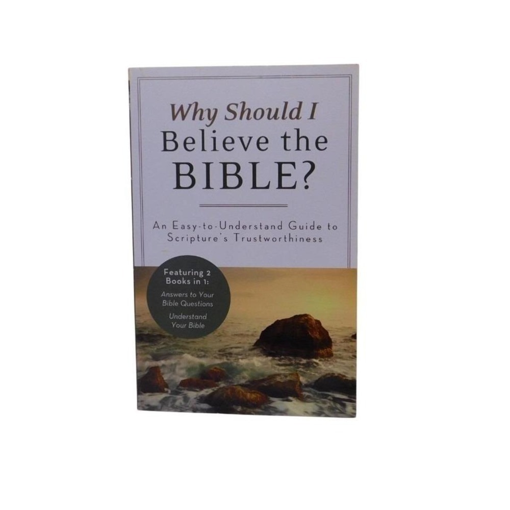 Why Should I Believe the Bible? Barbour 2-in-1 Guide to Scripture Paperback